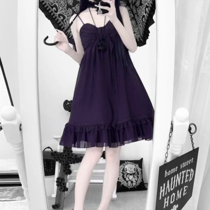 Gaun Midi Halter Elegan Vintag - French Vintage Floral Midi Dress ulasan dan harga